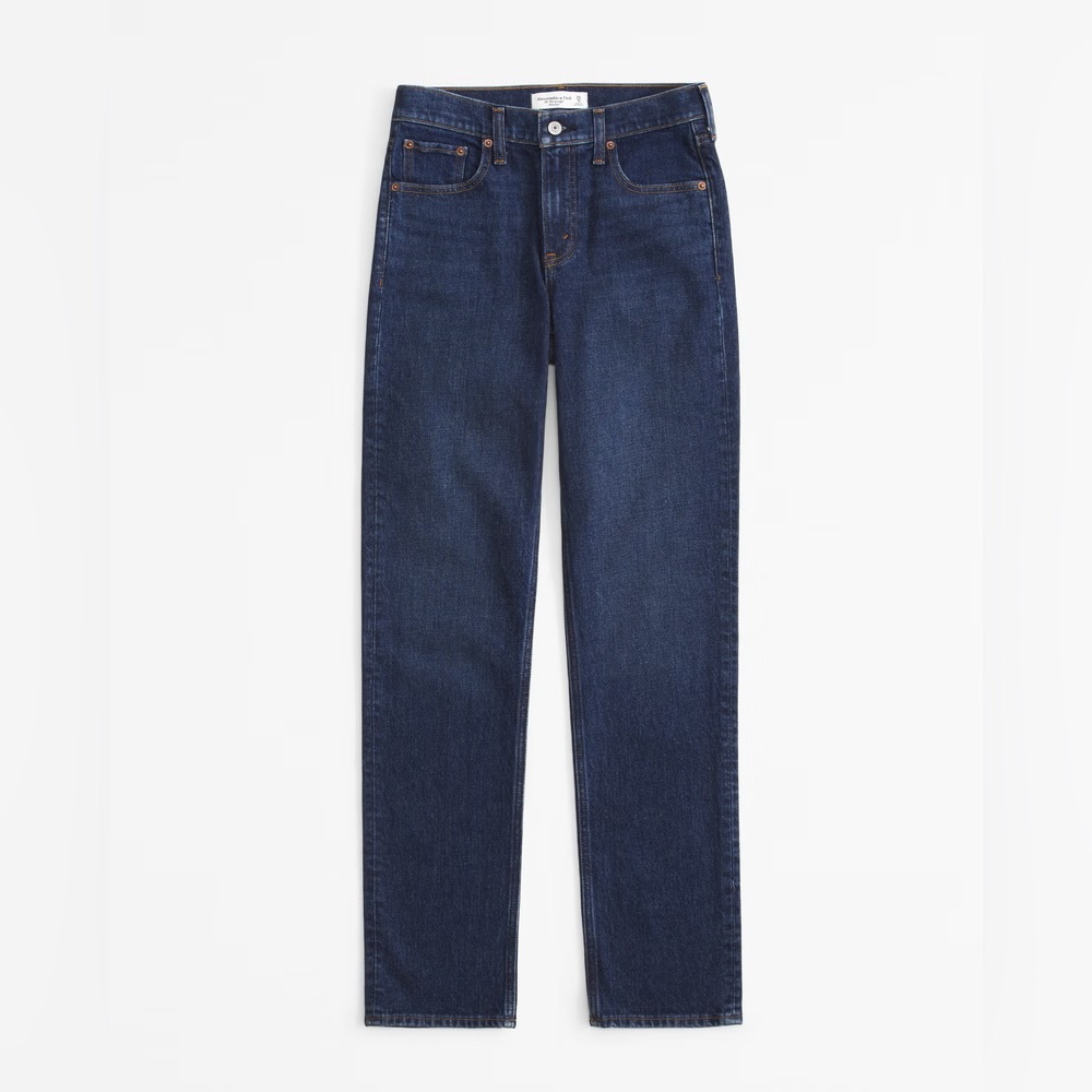Mid Rise Straight Jean
Color: DARK
Size: DARK 26 and 27 SHORT